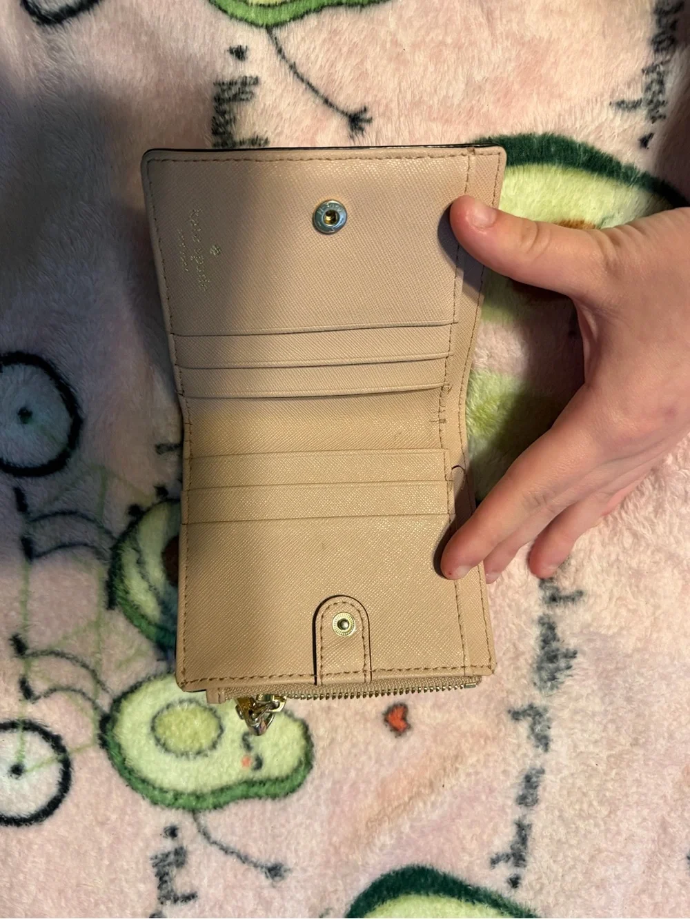 Light pink Kate spade wallet